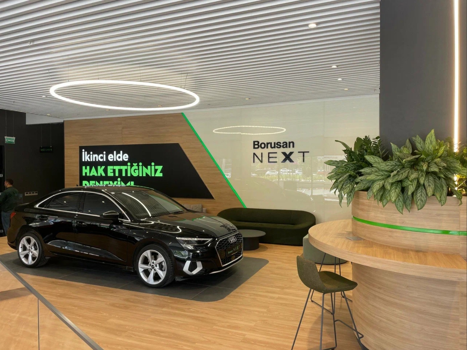 Borusan Next Baffle Tavan Projesi